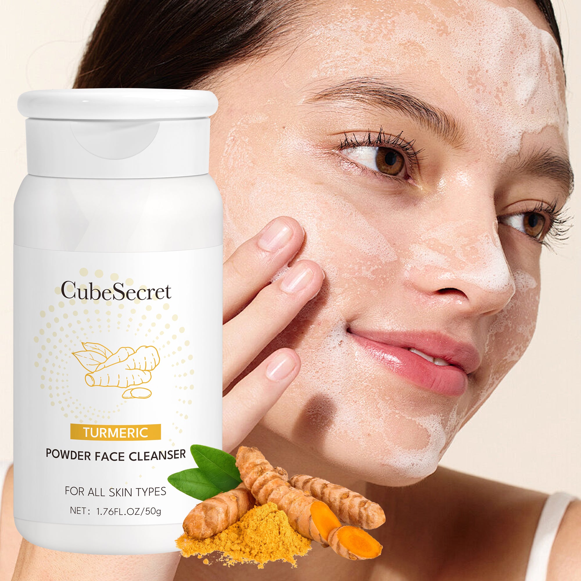 TURMERIC POWDER FACE CLEANSER