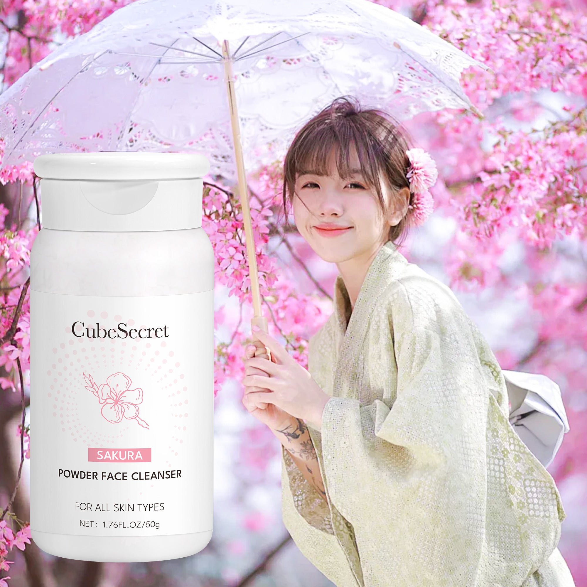 SAKURA POWDER FACE CLEANSER