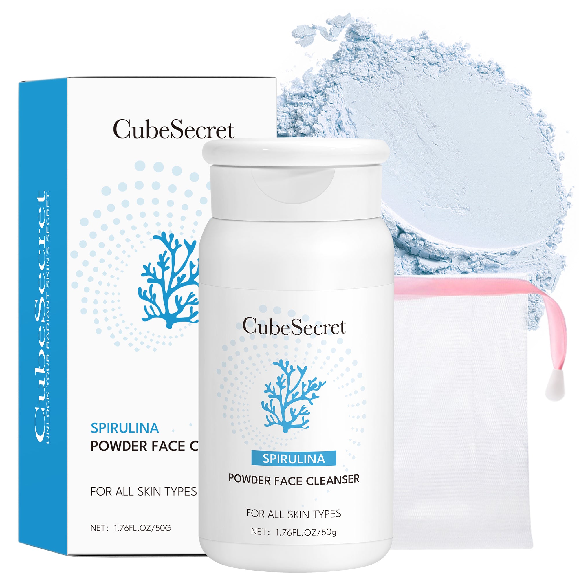 SPIRULINA POWDER FACE CLEANSER