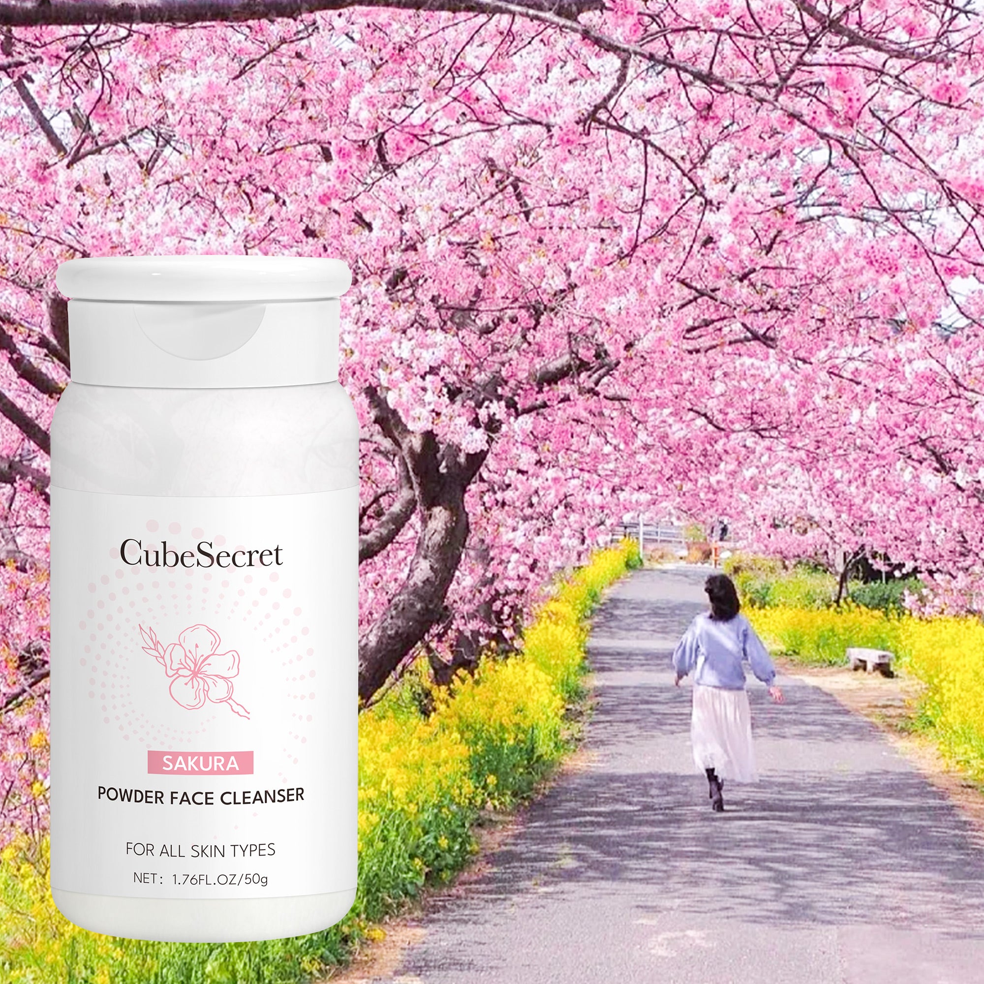 SAKURA POWDER FACE CLEANSER