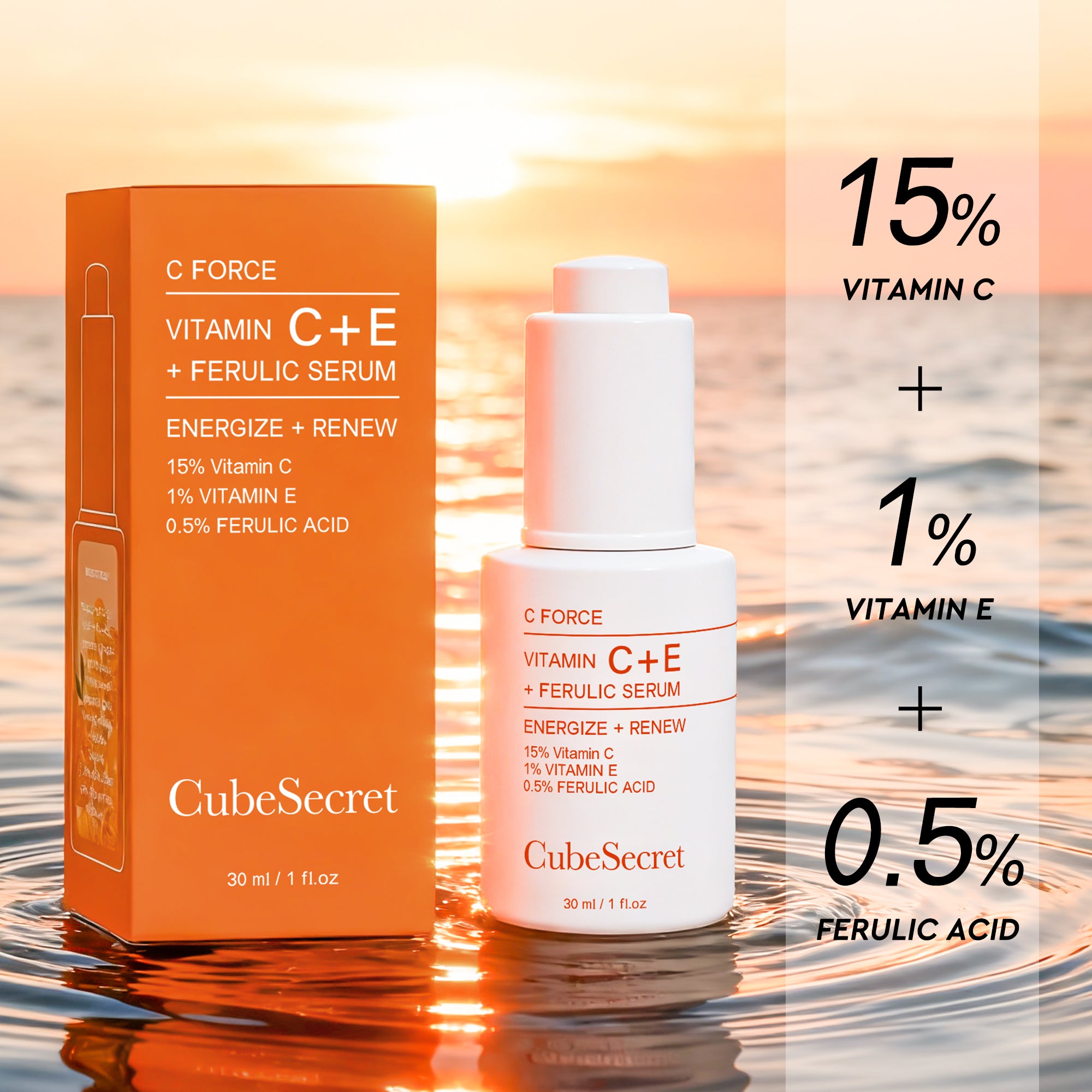 VITAMIN C + E + FERULIC SERUM