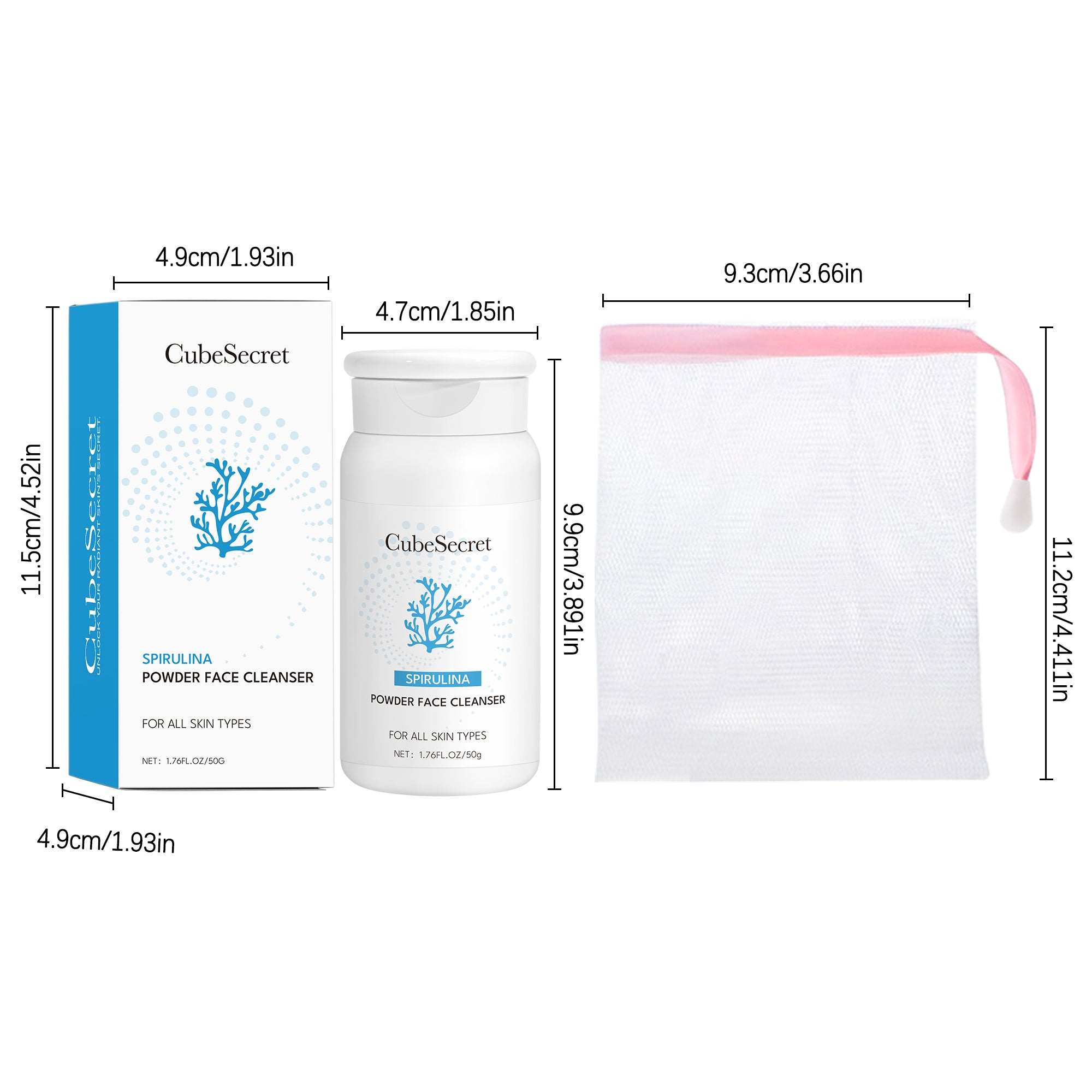 SPIRULINA POWDER FACE CLEANSER