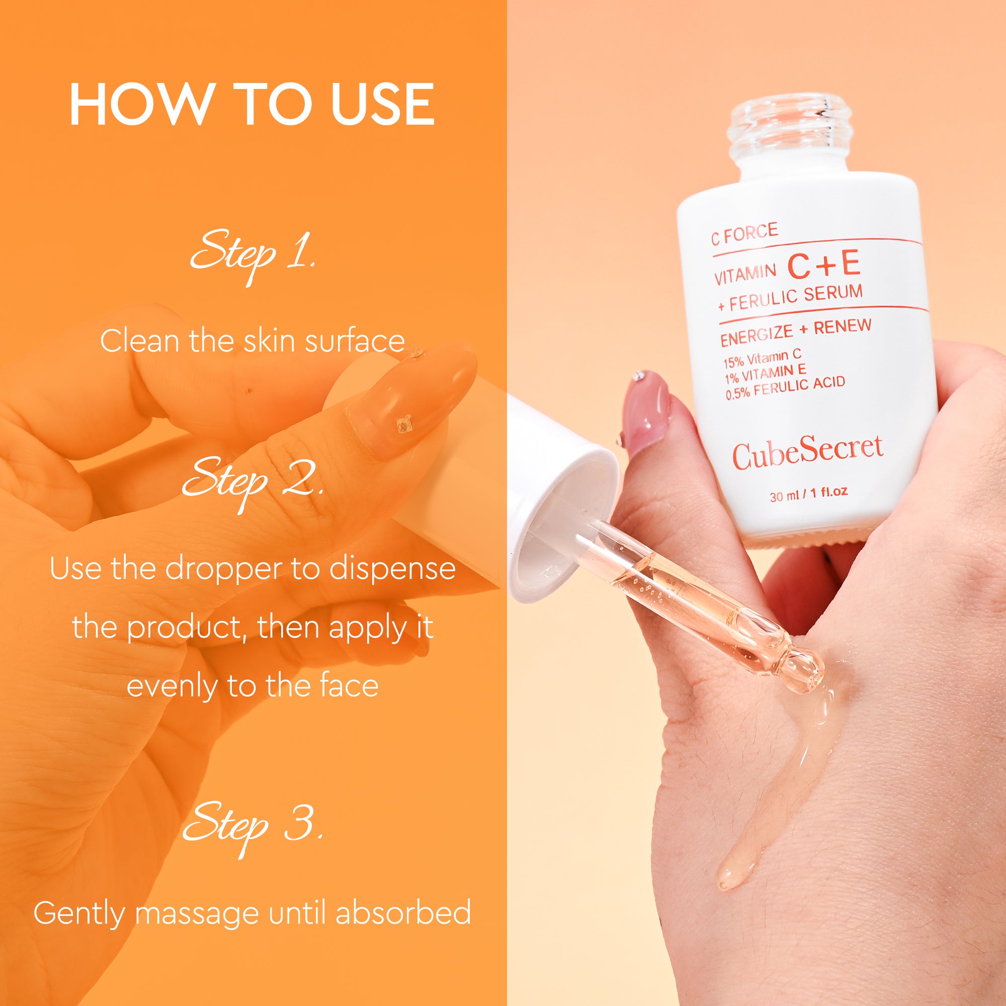 VITAMIN C + E + FERULIC SERUM