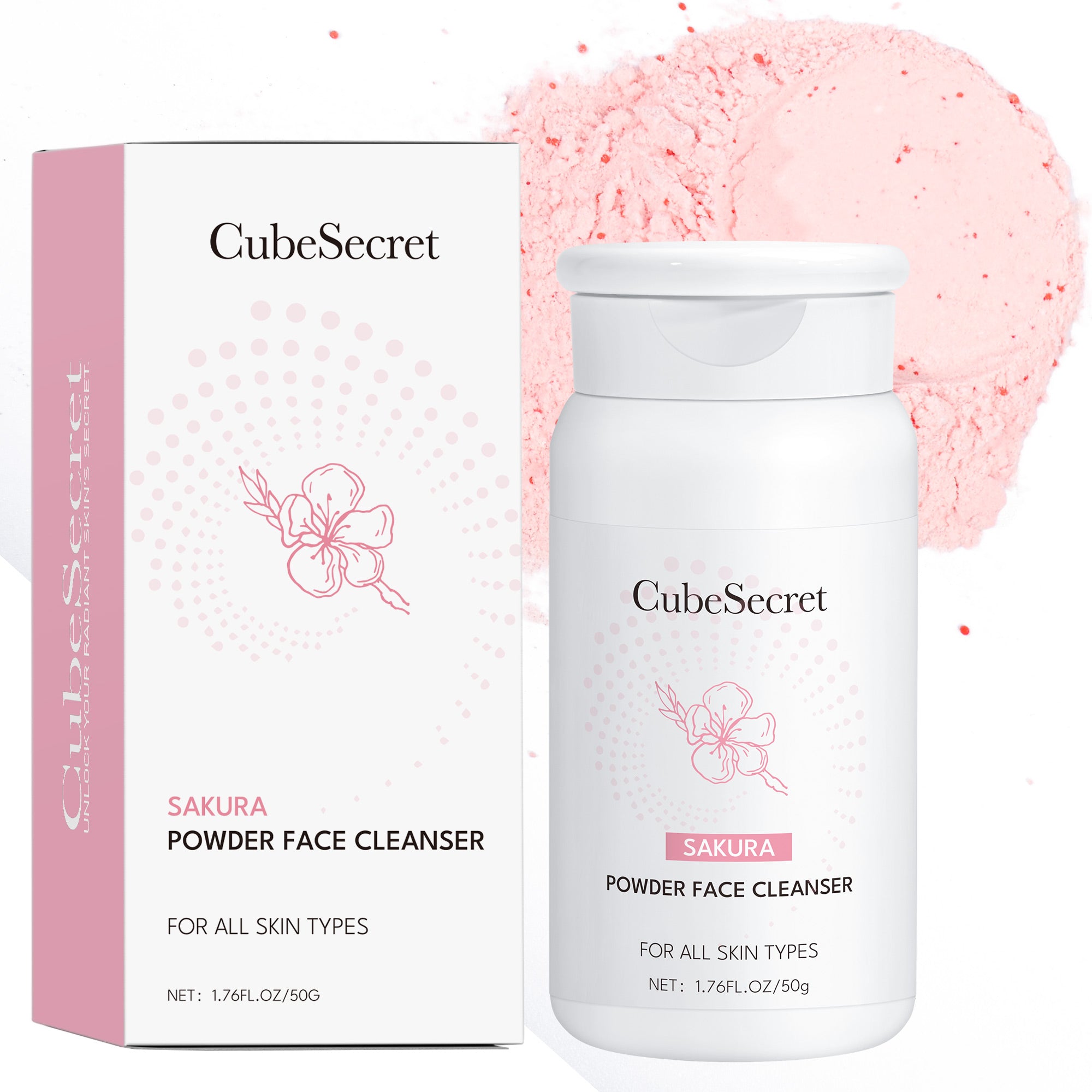 Sakura Powder Face Cleanser