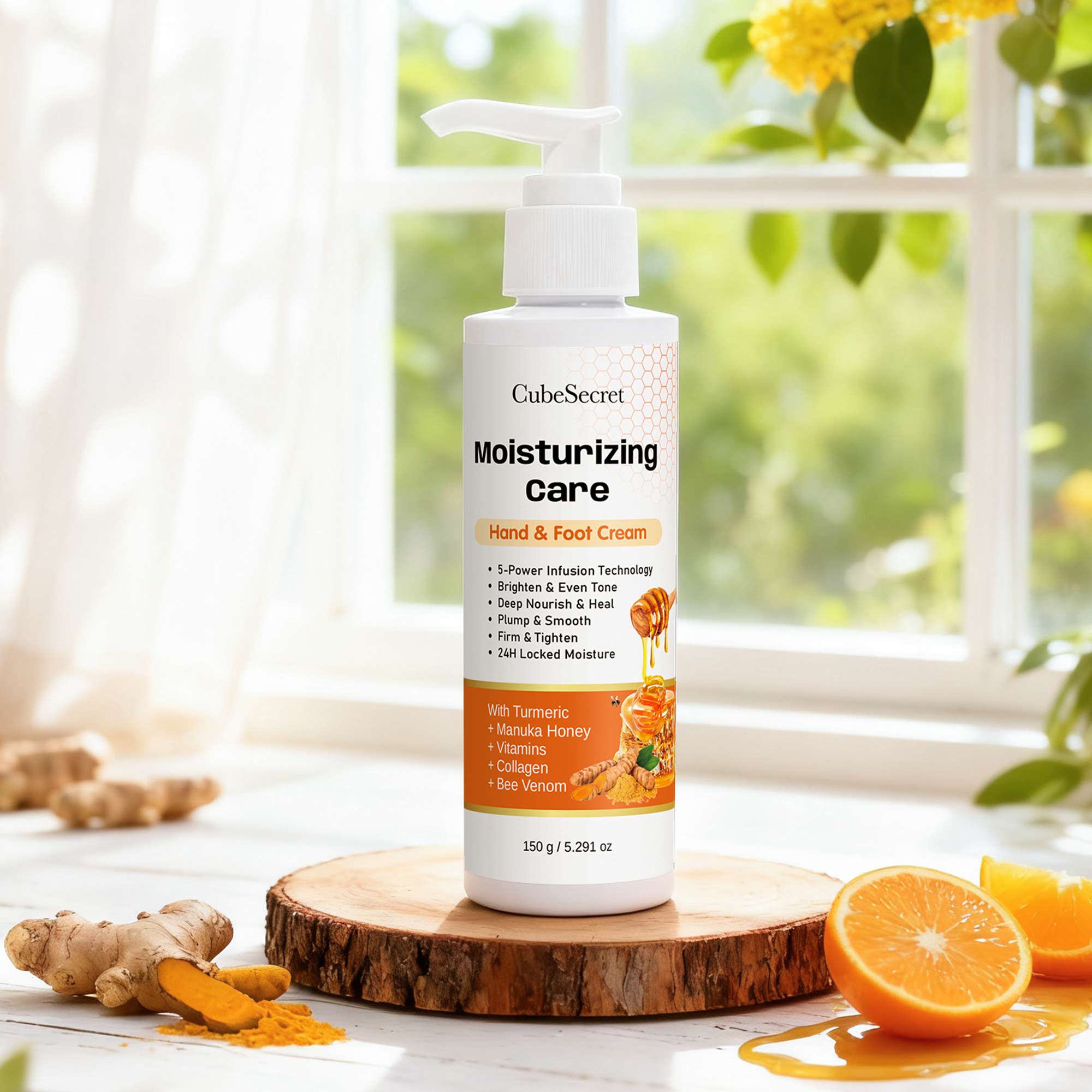 Honey Turmeric Hand Cream