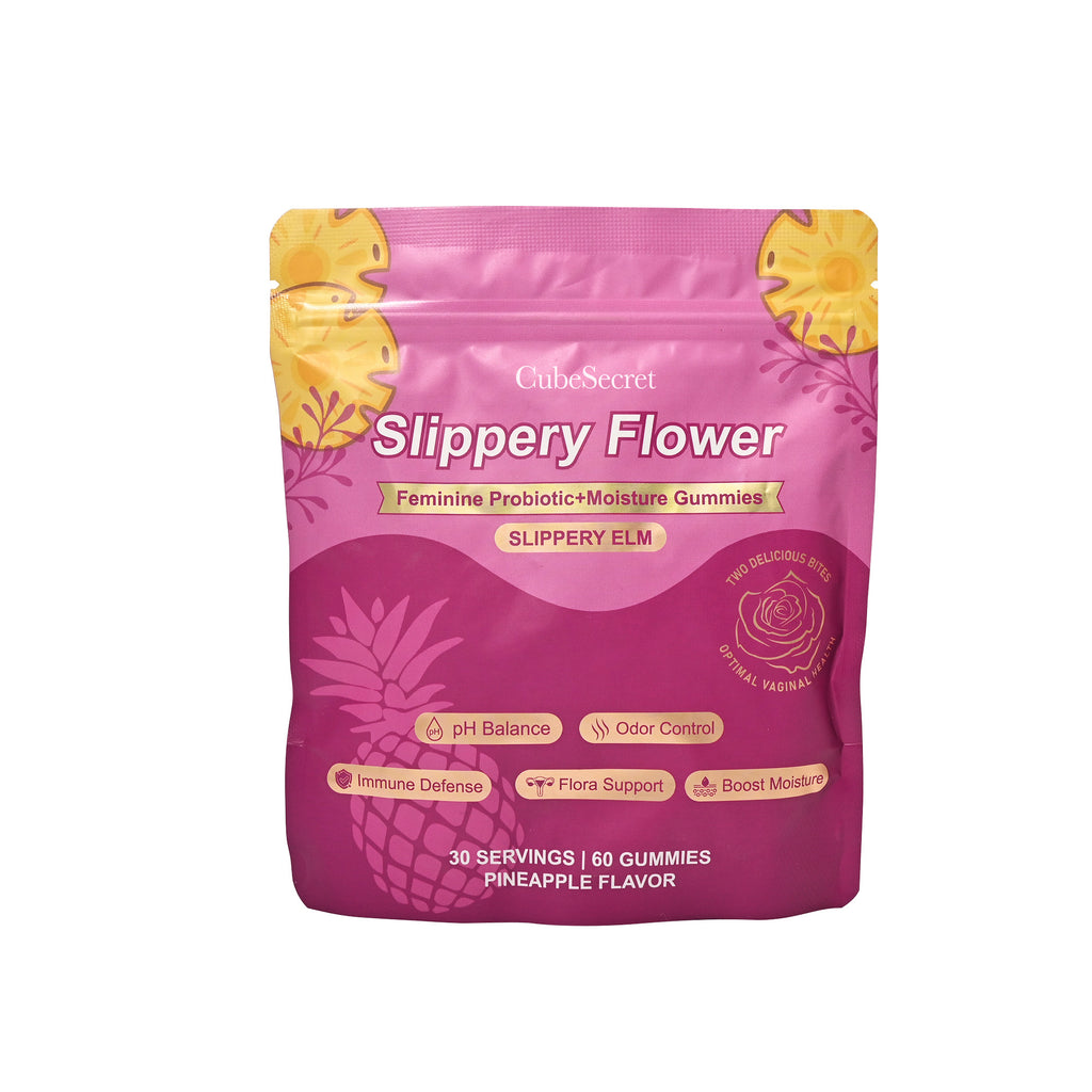 Slippery Flower Feminine Balance Probiotic Gummies (Pineapple Flavor)