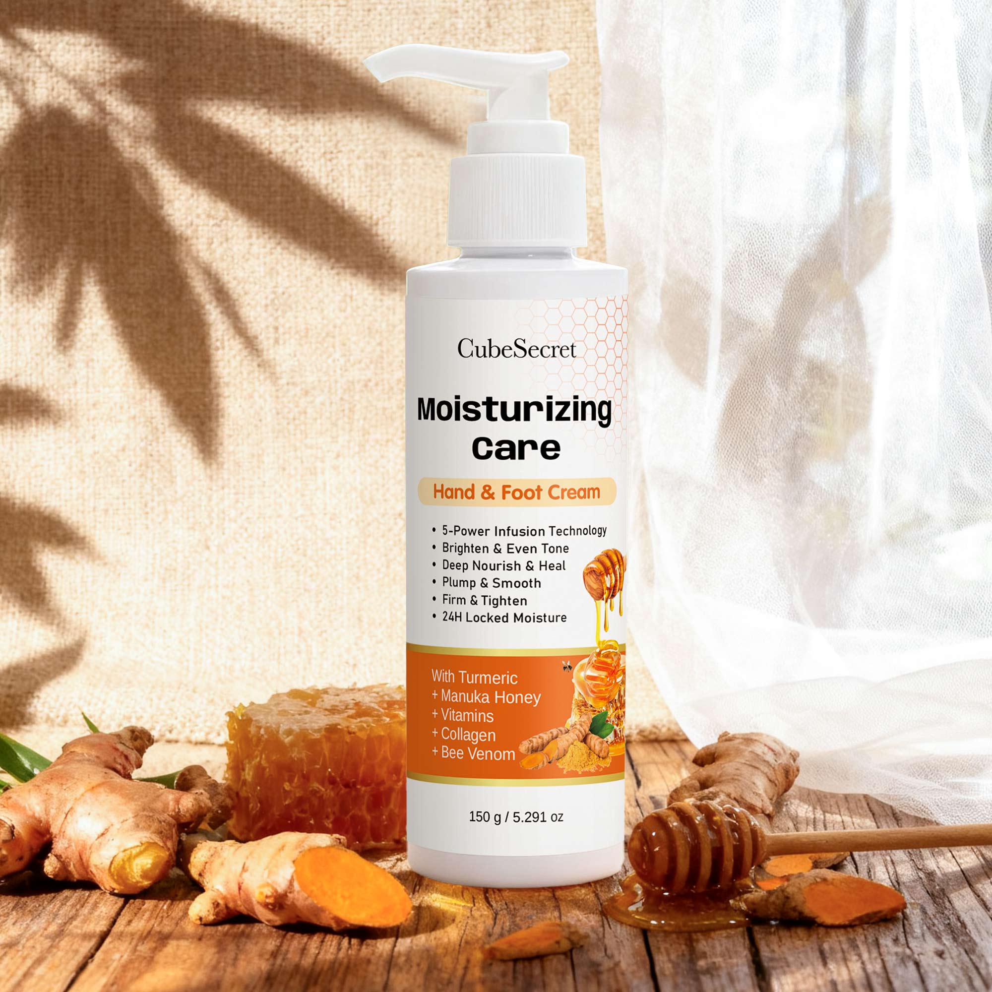 Honey Turmeric Hand Cream