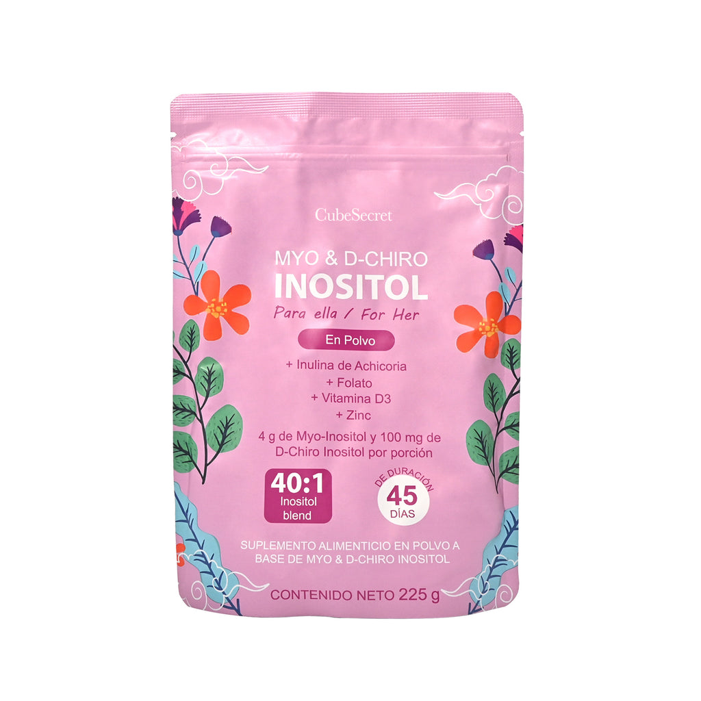 Myo & D-Chiro Inositol Powder - Hormonal & Metabolic Balance for Women (225g)