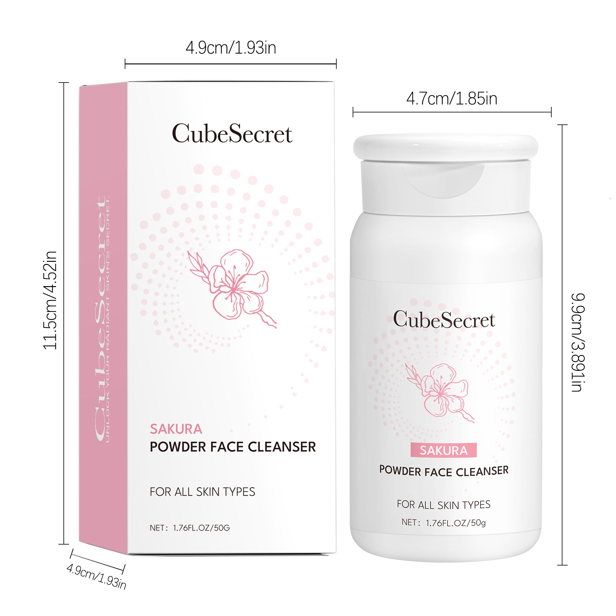 SAKURA POWDER FACE CLEANSER