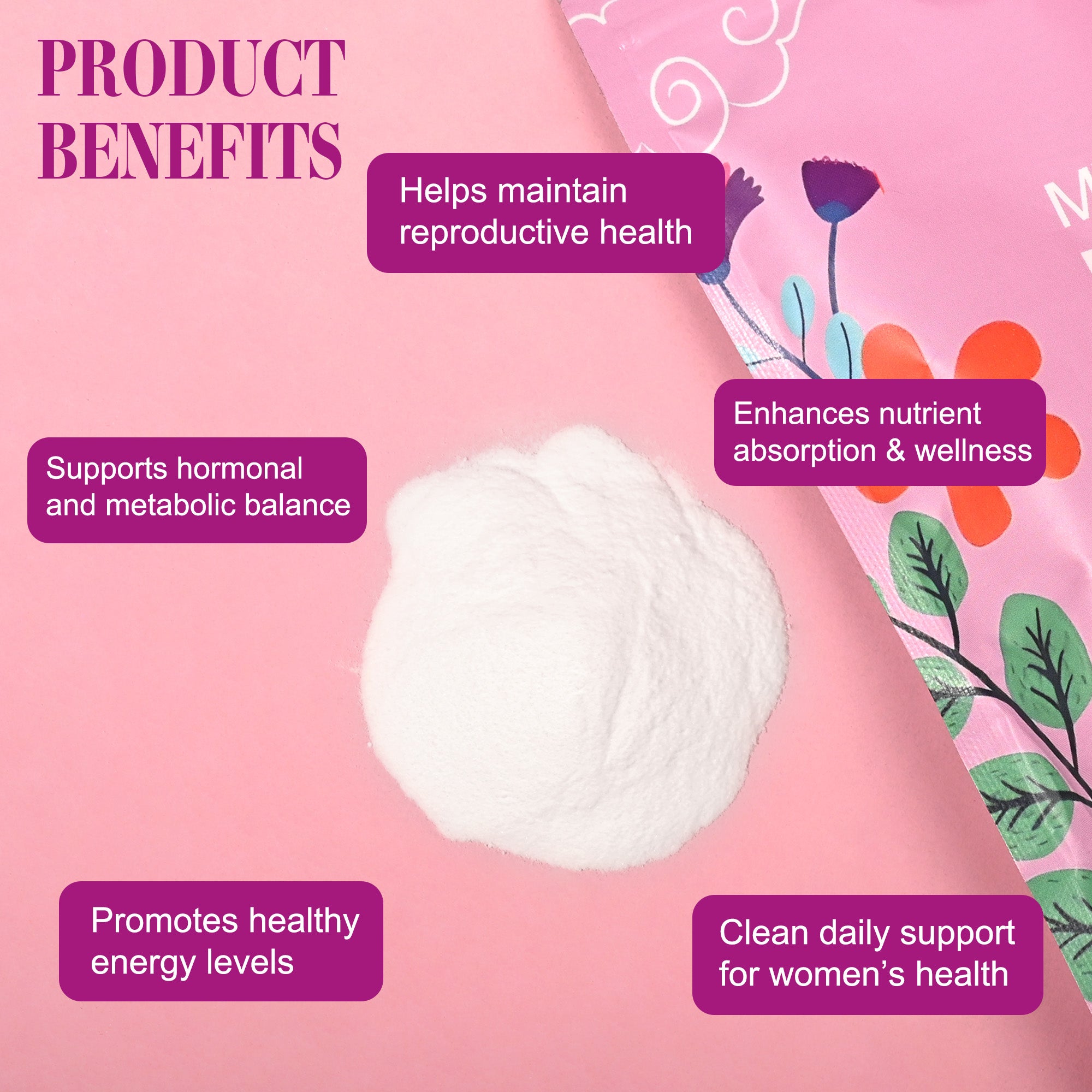 Myo & D-Chiro Inositol Powder - Hormonal & Metabolic Balance for Women (225g)