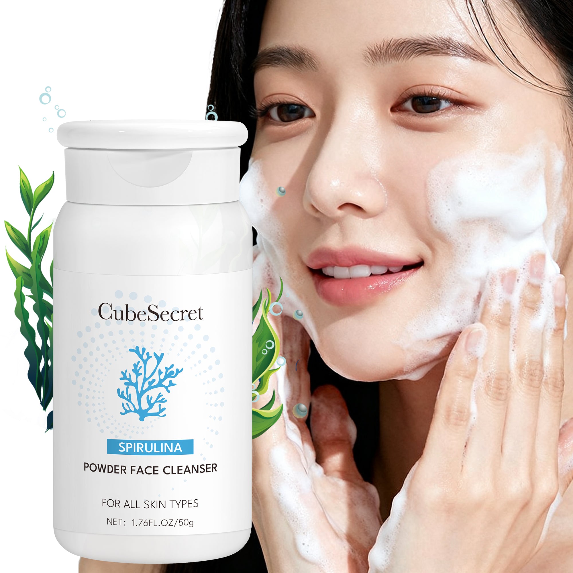 SPIRULINA POWDER FACE CLEANSER