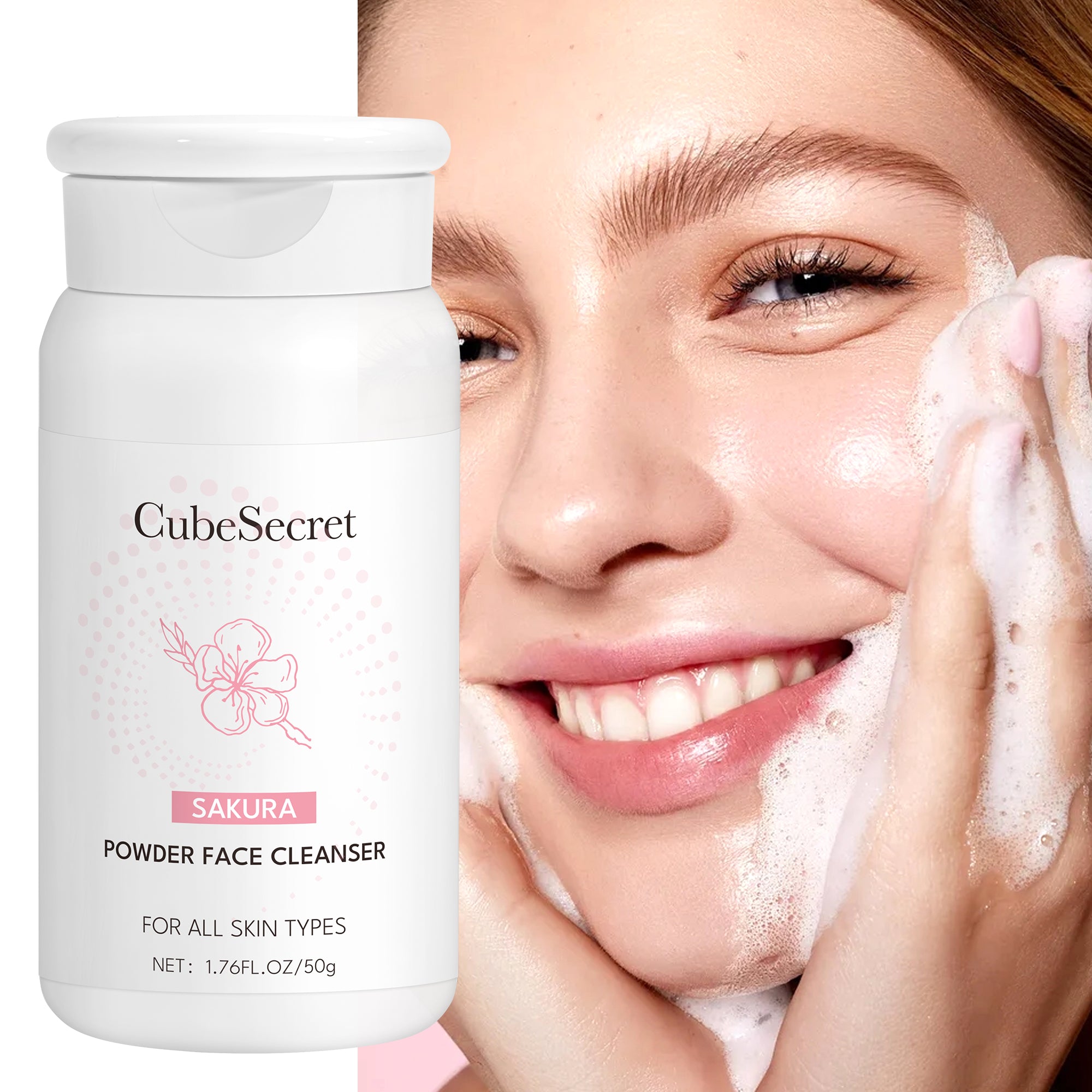 SAKURA POWDER FACE CLEANSER