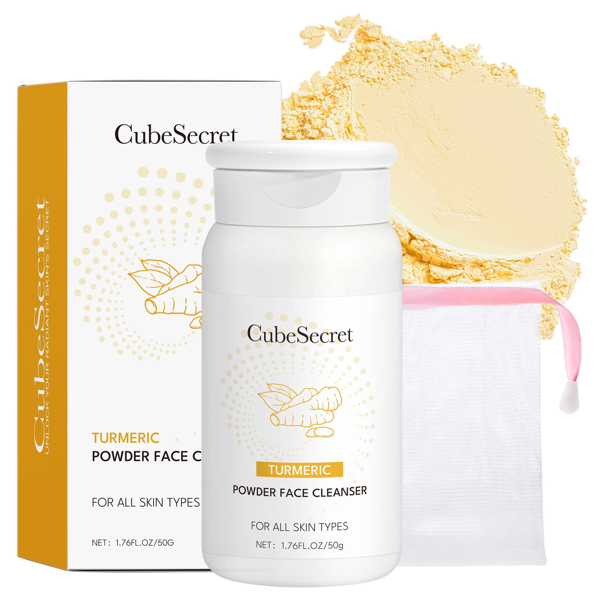 TURMERIC POWDER FACE CLEANSER