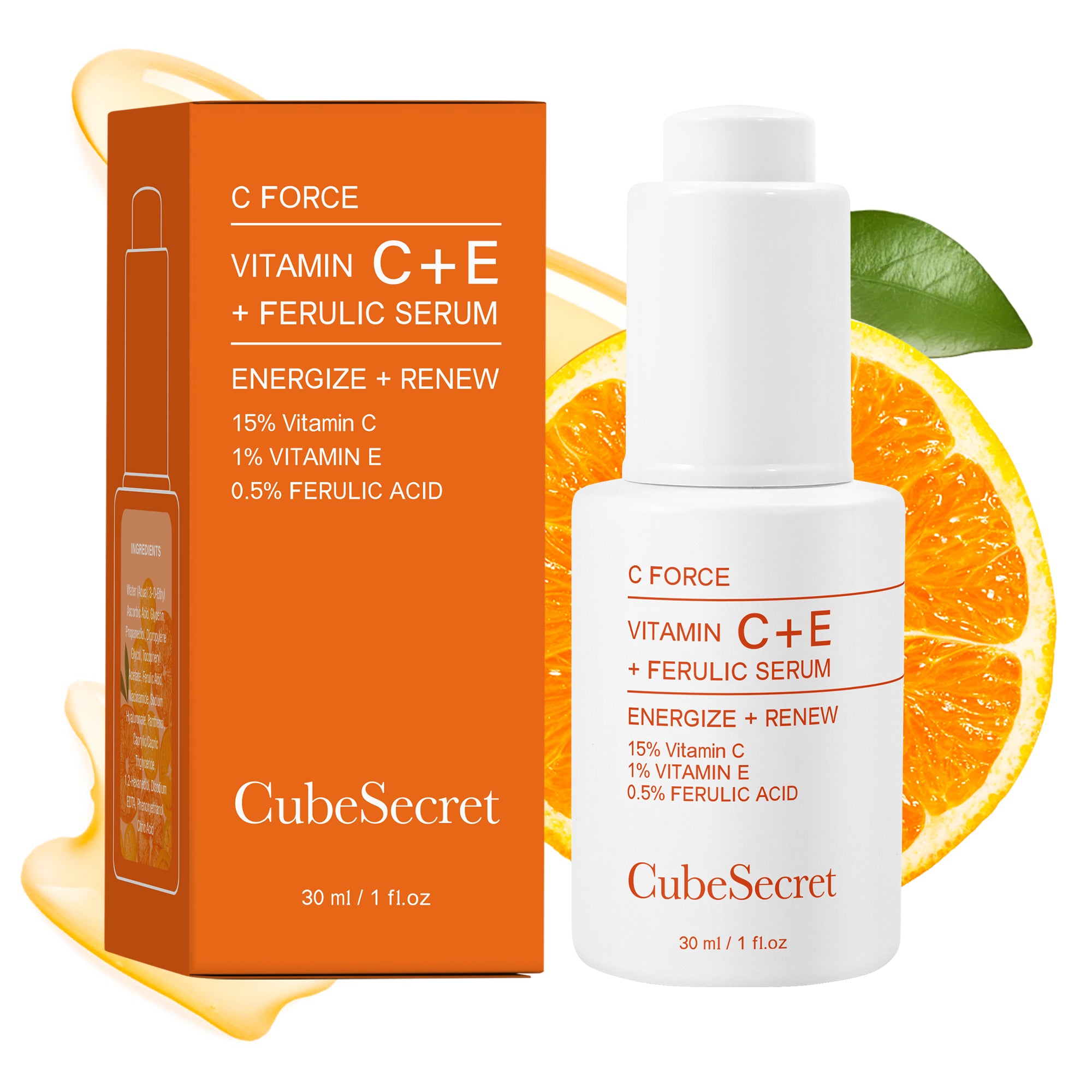 VITAMIN C + E + FERULIC SERUM