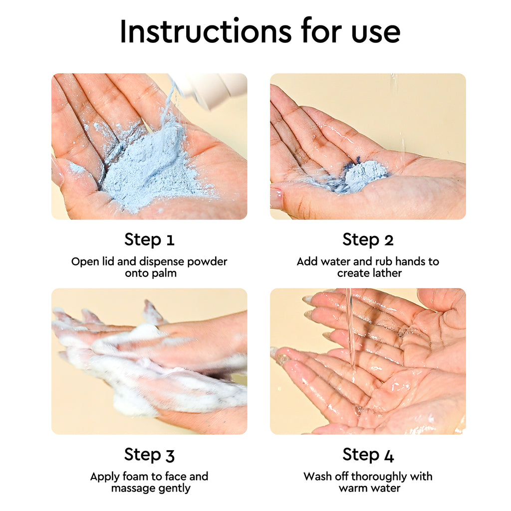 SPIRULINA POWDER FACE CLEANSER